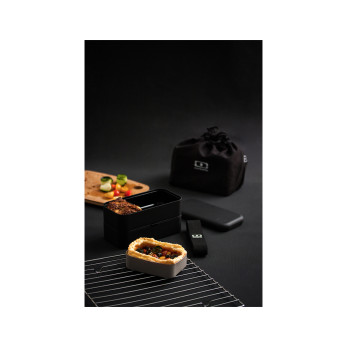 Форма для выпечки под ланч-бокс Monbento MB Original, серая и черная