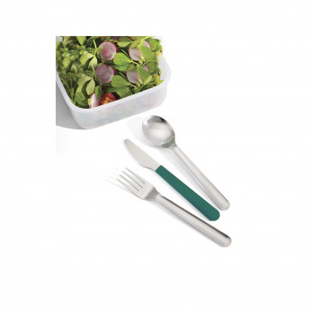 Набор столовых приборов Joseph Joseph GoEat Cutlery Set, изумрудный 