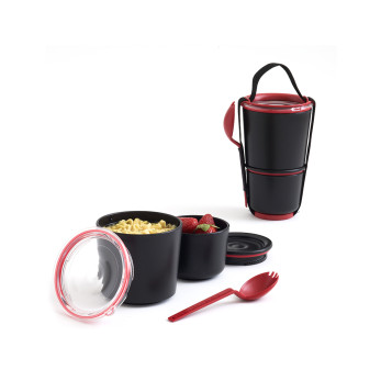 Ланч-бокс Black+Blum Lunch Pot, черный