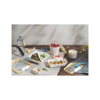 Ланч-бокс Black+Blum Bento Box, желтый