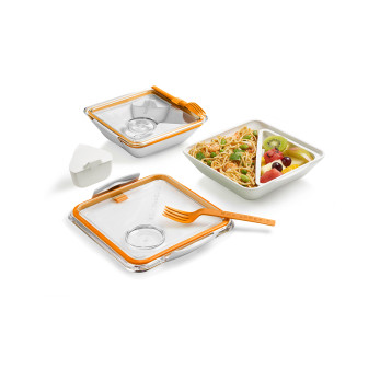 Ланч-бокс Black+Blum Box Appetit, оранжевый