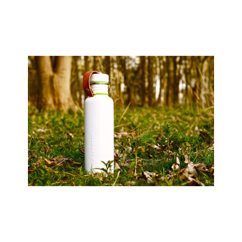 Фляга Black+Blum Water Bottle Large, белый и лайм
