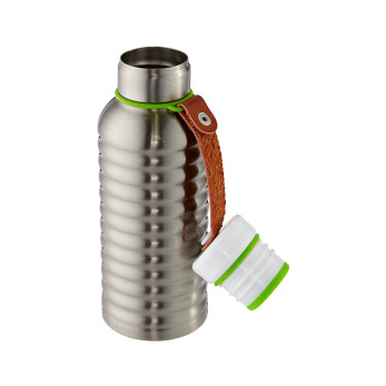 Термос Black+Blum Insulated Water Bottle, сталь и лайм