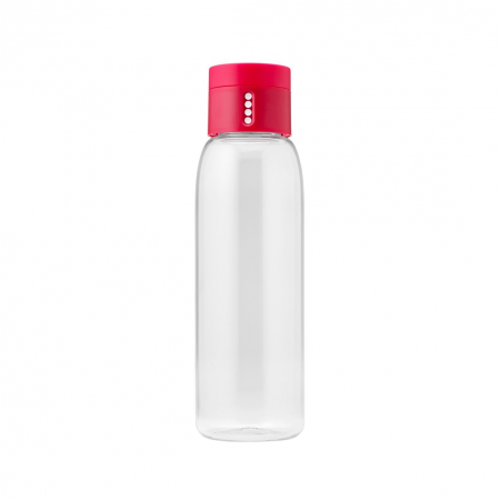 Бутылка для воды Joseph Joseph Dot, 600 мл, розовая