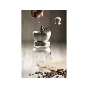 Банка Kilner с ручной кофемолкой, 500 мл