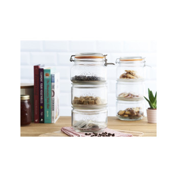 Набор банок Kilner Clip Top, 3 шт.