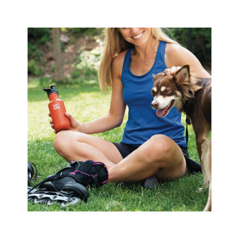 Бутылка Klean Kanteen Classic Sport, Mineral Red, 532 мл
