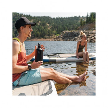 Бутылка Klean Kanteen Classic Loop, Brushed Stainless, 1.9 л