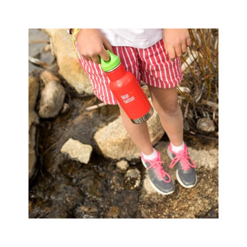 Детская термобутылка Klean Kanteen Kid Classic Loop, Mineral Red, 355 мл