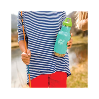Детская термобутылка Klean Kanteen Kid Classic Loop, Sea Crest, 355 мл