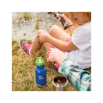 Детская термобутылка Klean Kanteen Kid Classic Loop, Sea Crest, 355 мл