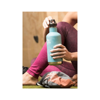 Термобутылка Klean Kanteen Classic Loop, Brushed Stainless, 946 мл