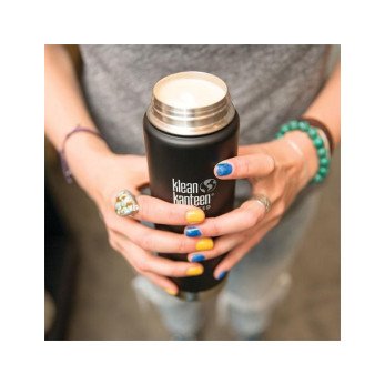 Термокружка Klean Kanteen Insulated Wide Cafe Cap, Mineral Red, 592 мл