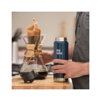 Термокружка Klean Kanteen Insulated Wide Cafe Cap, Sea Crest, 592 мл