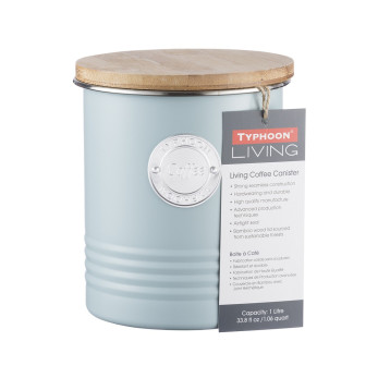 Емкость для хранения кофе Typhoon Living, голубая, 1 л