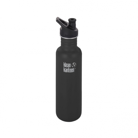 Бутылка Klean Kanteen Classic Sport, Shale Black, 800 мл