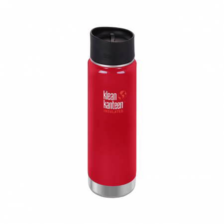 Термокружка Klean Kanteen Insulated Wide Cafe Cap, Mineral Red, 592 мл