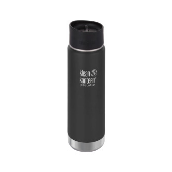 Термокружка Klean Kanteen Insulated Wide Cafe Cap, Shale Black, 592 мл