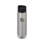 Термокружка Klean Kanteen Insulated Wide Cafe Cap, Brushed Stainless, 592 мл