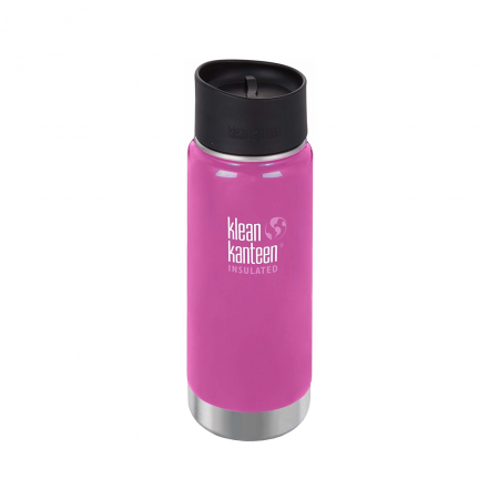 Термокружка Klean Kanteen Insulated Wide Cafe Cap, Wild Orchid, 473 мл