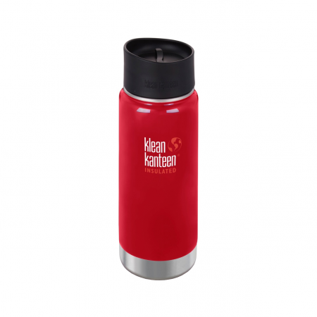 Термокружка Klean Kanteen Insulated Wide Cafe Cap, Mineral Red, 473 мл