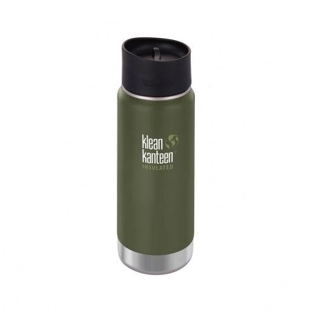 Термокружка Klean Kanteen Insulated Wide Cafe Cap, Fresh Pine, 473 мл