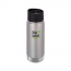 Термокружка Klean Kanteen Insulated Wide Cafe Cap, Brushed Stainless, 473 мл