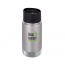 Термокружка Klean Kanteen Insulated Wide Café Cap, Brushed Stainless, 355 мл