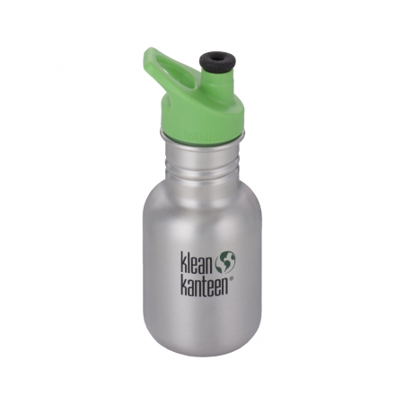 Детская бутылка Klean Kanteen Kid Classic Sport, Brushed Stainless, 355 мл