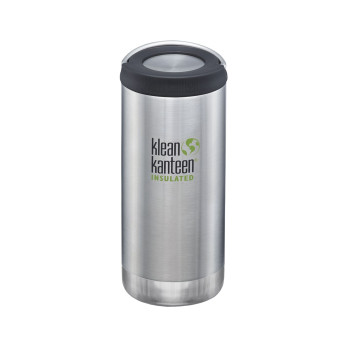 Термобутылка Klean Kanteen TKWide Loop Cap, Brushed Stainless, 355 мл