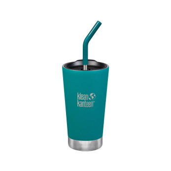 Термостакан Klean Kanteen Tumbler с трубочкой, Emerald Bay, 473 мл