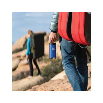 Термокружка Klean Kanteen TKWide Cafe Cap, Deep Surf, 355 мл