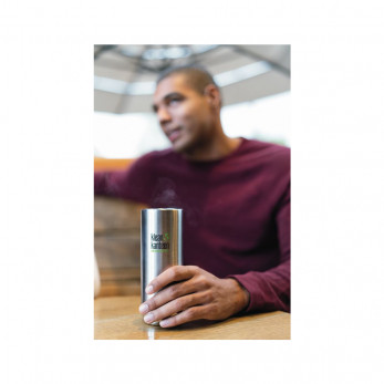 Термобутылка Klean Kanteen TKWide Loop Cap, Brushed Stainless, 592 мл