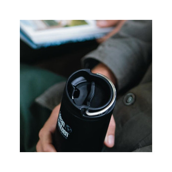 Термокружка Klean Kanteen TKWide Cafe Cap, Shale Black, 592 мл