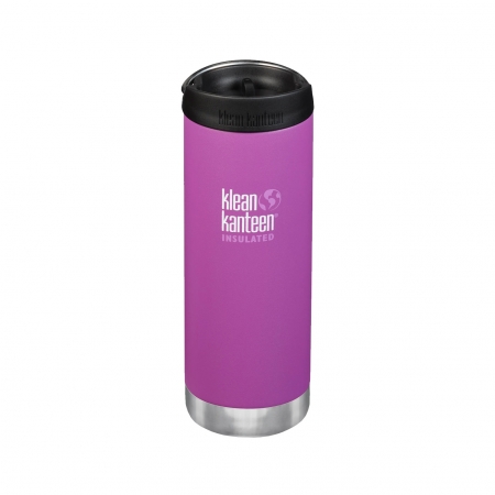 Термокружка Klean Kanteen TKWide Cafe Cap, Berry Bright, 473 мл