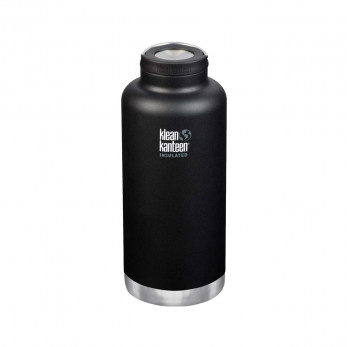 Термобутылка Klean Kanteen TKWide Loop Cap, Shale Black, 1.9 л