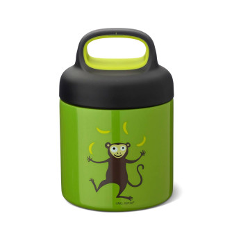 Термос для еды Carl Oscar LunchJar Monkey, 300 мл, лайм