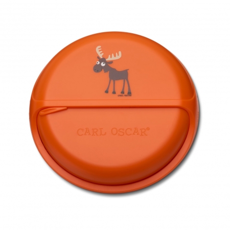 Ланч-бокс для перекусов Carl Oscar SnackDISC Moose, оранжевый 