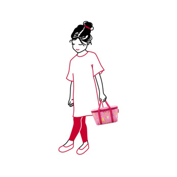 Термосумка детская Reisenthel Coolerbag XS ABC Friends Pink