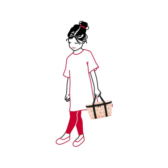 Термосумка детская Reisenthel Coolerbag XS Cats and Dogs Rose