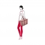 Термосумка Reisenthel Coolerbag Diamonds Rouge