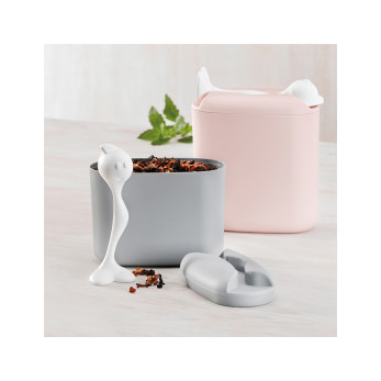 Контейнер для хранения продуктов Koziol Hot stuff M Organic, розовый