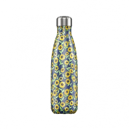 Термос Chilly's Bottles Floral, 500 мл, Sunflower