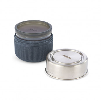 Ланч-бокс Black+Blum Glass Lunch pot, серый, 600 мл