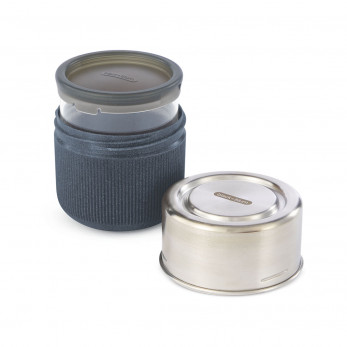 Ланч-бокс Black+Blum Glass Lunch pot, серый, 450 мл