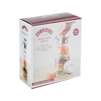 Банка со спиралайзером Kilner, 1 л