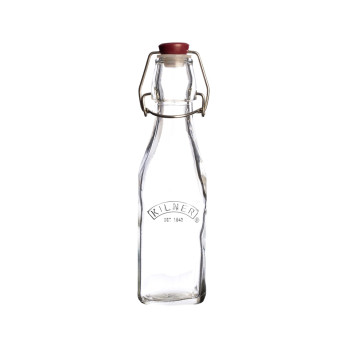 Бутылка Kilner Clip top, квадратная, 250 мл