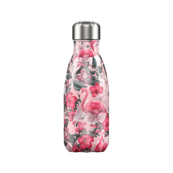 Термос Chilly's Bottles Tropical, 260 мл, Flamingo