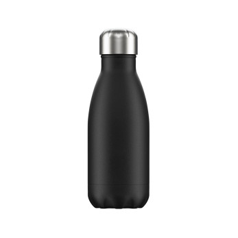 Термос Chilly's Bottles Monochrome, 260 мл, Black