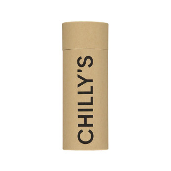 Термос Chilly's Bottles Monochrome, 260 мл, Black